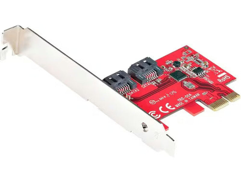 StarTech SATA Controller - Serial ATA/600 - PCI Express 2.0 x1 - Plug-in Card
