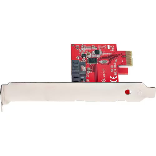 StarTech SATA Controller - Serial ATA/600 - PCI Express 2.0 x1 - Plug-in Card