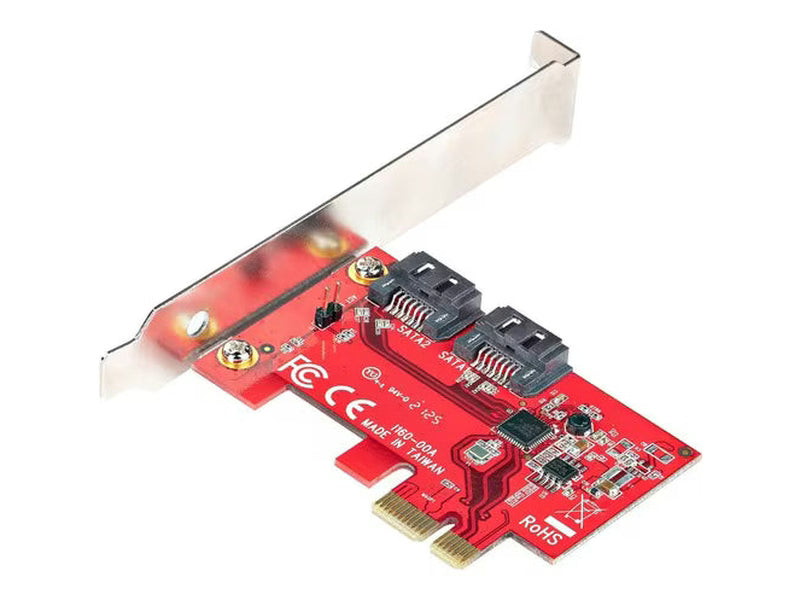 StarTech SATA Controller - Serial ATA/600 - PCI Express 2.0 x1 - Plug-in Card