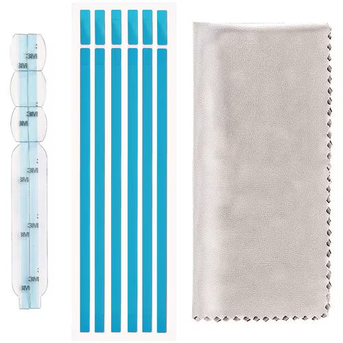 StarTech Privacy Screen Adhesive Strips and Mounting Tabs
