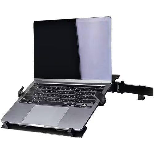 StarTech Adjustable Monitor Arm Laptop Tray, Secures Notebooks up to 4.5kg (9.9lb), 75x75 & 100x100