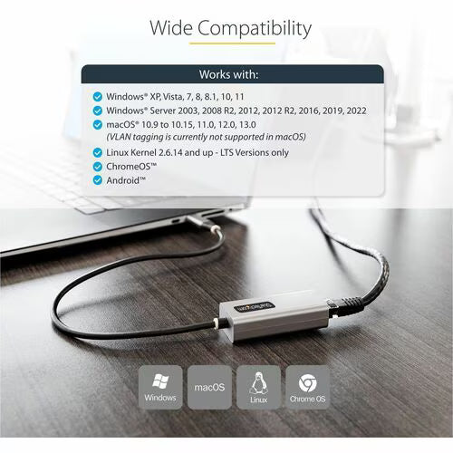 StarTech S1GC30B2 Gigabit Ethernet Adapter for Notebook, Computer
