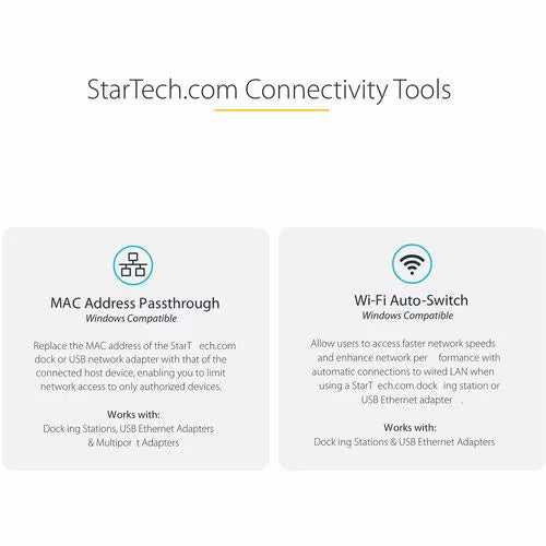 StarTech S1GC30B2 Gigabit Ethernet Adapter for Notebook, Computer