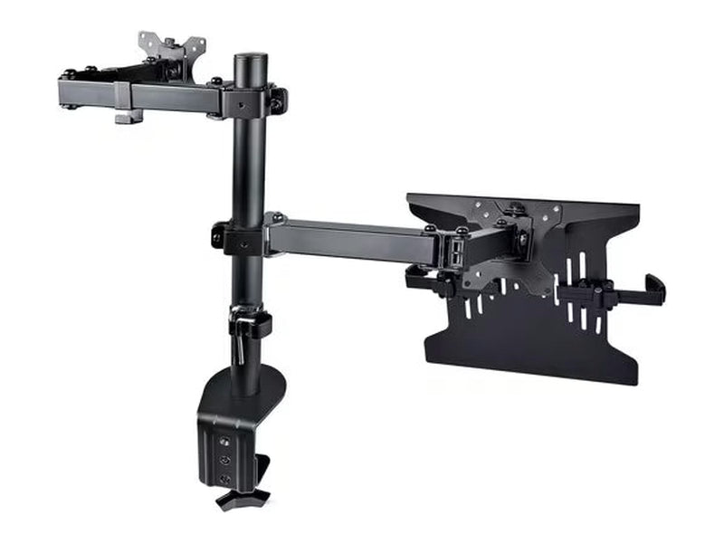 StarTech Monitor Arm with VESA Laptop Tray, For a Laptop & Single Display up to 32" 17.6lb/8kg