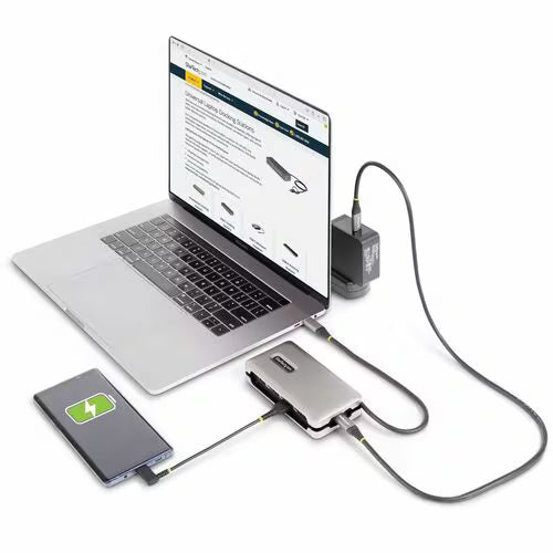 StarTech DKT31CH2CPD3 USB 3.2 Gen 2 Type C Docking Station for Notebook, Workstation