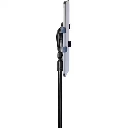 StarTech Mobile Tablet Stand with wheels, Height Adjustable, Universal Rolling Tablet Stand for 7 to 11 inch w/ Detachable Holder