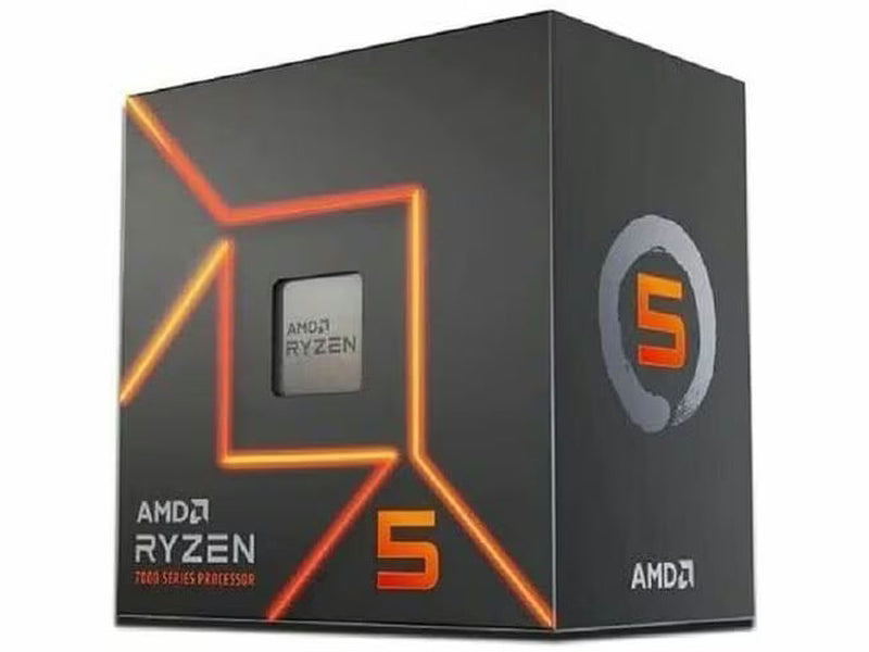 AMD Ryzen 5 7600 6 Cores 12 Threads 3.80 GHz AM5 5.10 GHz Overclocking Processor with Wraith Stealth Cooler