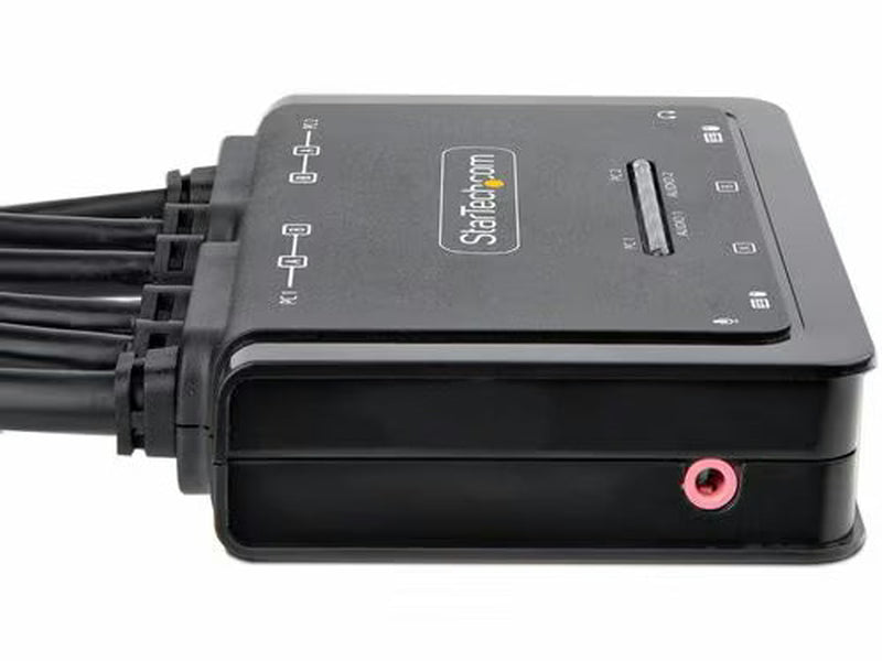 StarTech KVM Switchbox 3840 x 2160, 4 x USB, 6 x DisplayPort
