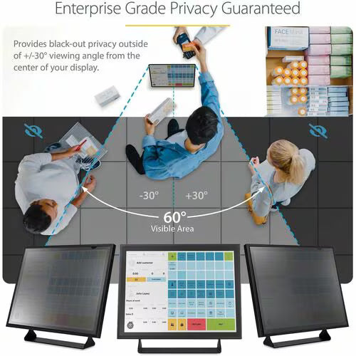 StarTech 17-inch 5:4 Computer Monitor Privacy Filter