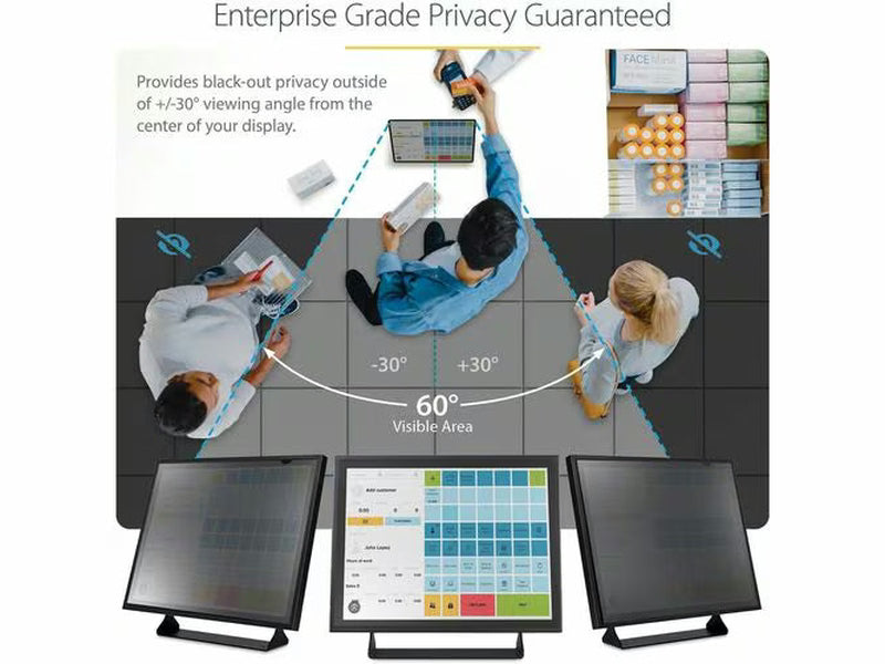 StarTech 17-inch 5:4 Computer Monitor Privacy Filter