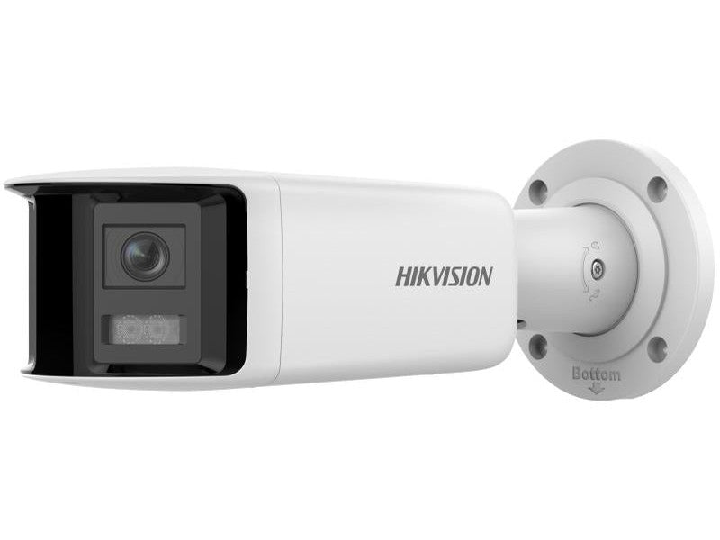 Hikvision ColorVu 2CD2T67G2P-LSU-Sl 6MP Dual Lens Stobe Audio Bullet, 2.8mm, Mic, 3Yr