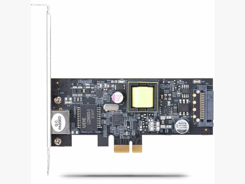 StarTech 1-Port 2.5Gbps NBASE-T PoE Network Card, Intel I225-V