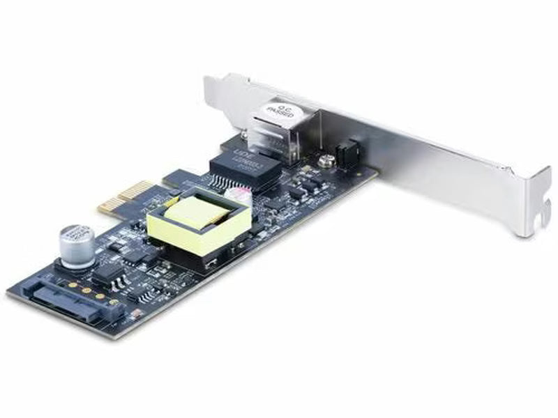 StarTech 1-Port 2.5Gbps NBASE-T PoE Network Card, Intel I225-V