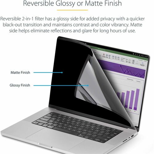 StarTech 15-inch MacBook Air 2023/2024 Laptop Privacy Screen