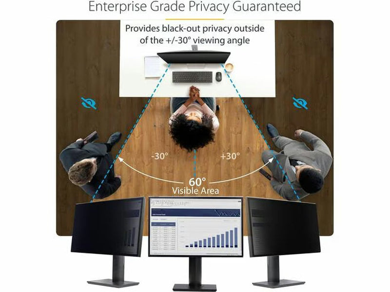 StarTech 23.8-inch 16:9 Computer Monitor Privacy Screen Protector