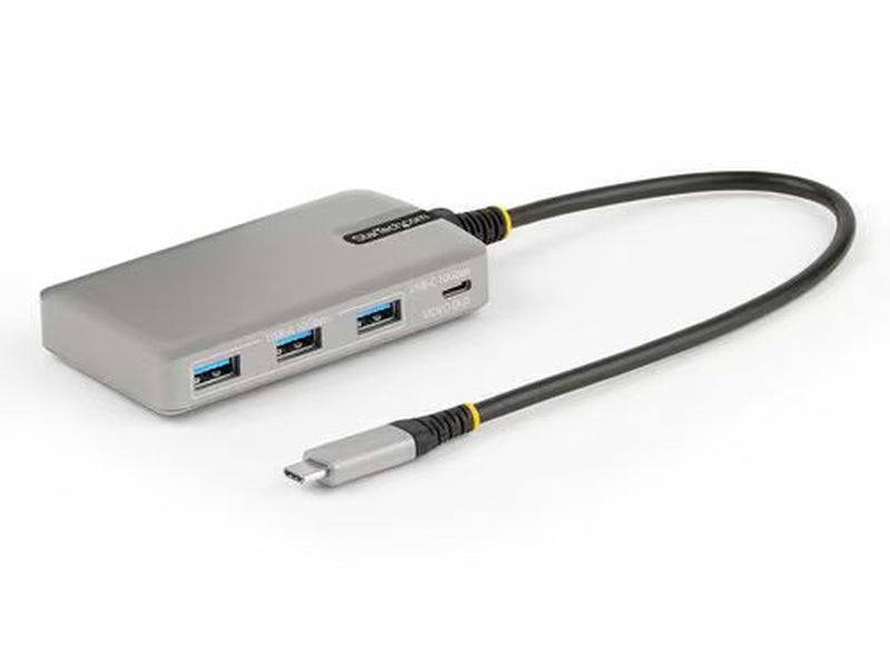 StarTech 4-Port USB-C Hub with USB-C DP Alt Mode Video Output 4K 60Hz - 3x USB-A, 1x USB Type-C, 100W Power Delivery Pass-Through