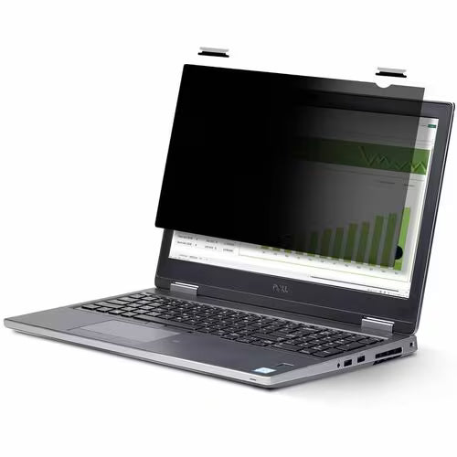 StarTech 13.3-inch 16:10 Flip-Up Privacy Screen with Touch, Anti-Glare Blue Light Filter, Laptop Monitor Screen Protector, +/- 30 Deg. View Angle