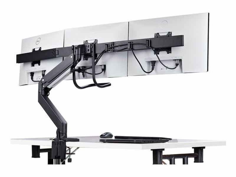 StarTech Crossbar Triple Monitor Desk Mount For Up To Three 27in Screens