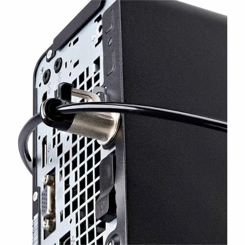 StarTech Laptop/Desktop & Peripheral Lock Kit, Theft-Deterring Security Lock, K-Slot, 9.8ft (3m) Steel Cable, 3x Devices, User-Resettable 4-Digit Lock