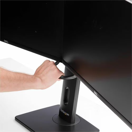 StarTech Crossbar Dual Monitor Desk Stand For Double 27-inch Screens