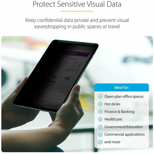 StarTech Plastic Anti-glare Privacy Screen Filter for Apple iPad Pro (3rd Generation)