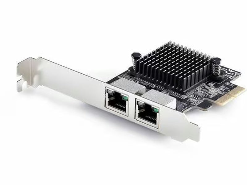StarTech 2-Port 5G Gigabit PCIe Network Adapter Card