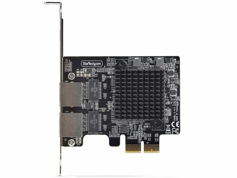StarTech 2-Port 5G Gigabit PCIe Network Adapter Card