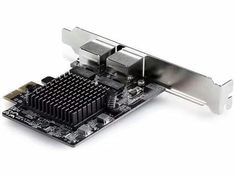 StarTech 2-Port 5G Gigabit PCIe Network Adapter Card