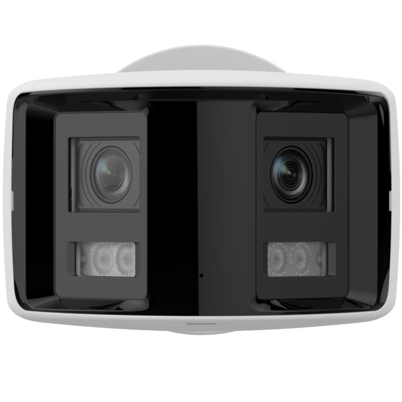 Hikvision ColorVu 2CD2T67G2P-LSU-Sl 6MP Dual Lens Stobe Audio Bullet, 2.8mm, Mic, 3Yr
