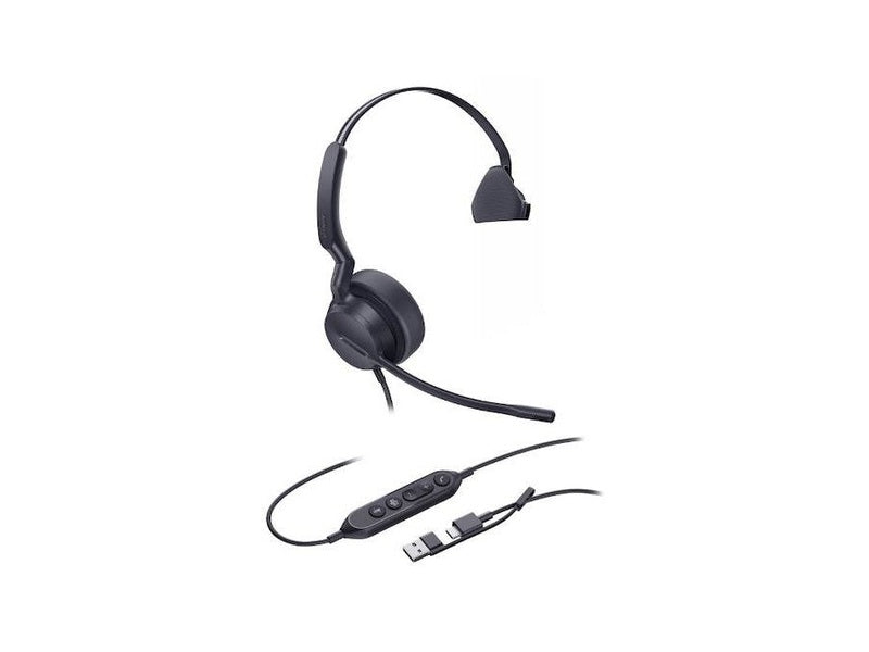 Yealink UH42 Dual UC USB-C/A Unified Communications USB Wired Headset