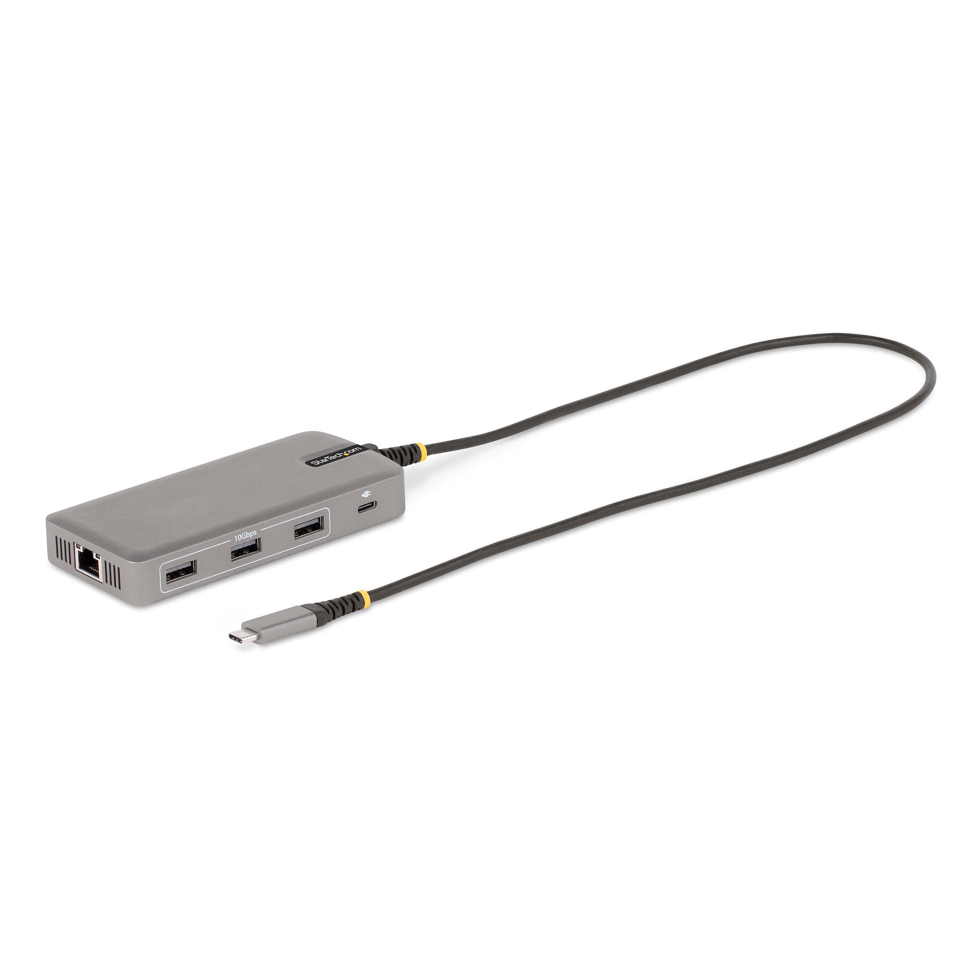 StarTech USB-C Triple-Monitor Multiport Adapter, Dual 4K 60Hz + 4K 30Hz HDMI & DisplayPort