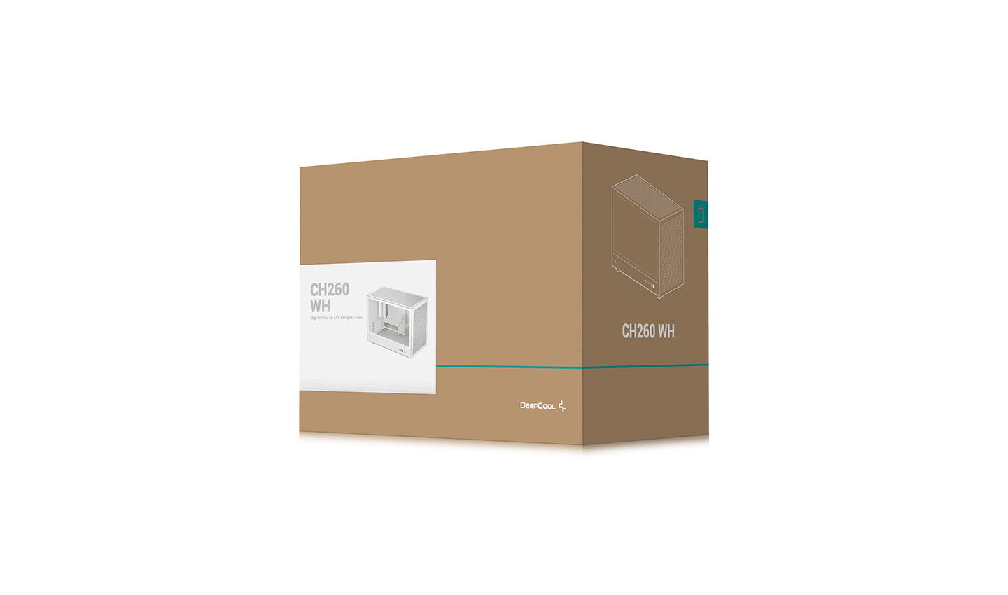 DeepCool CH260 WH M-ATX Case