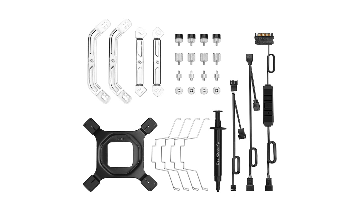 DeepCool AS500 PLUS White CPU Cooler Single Tower