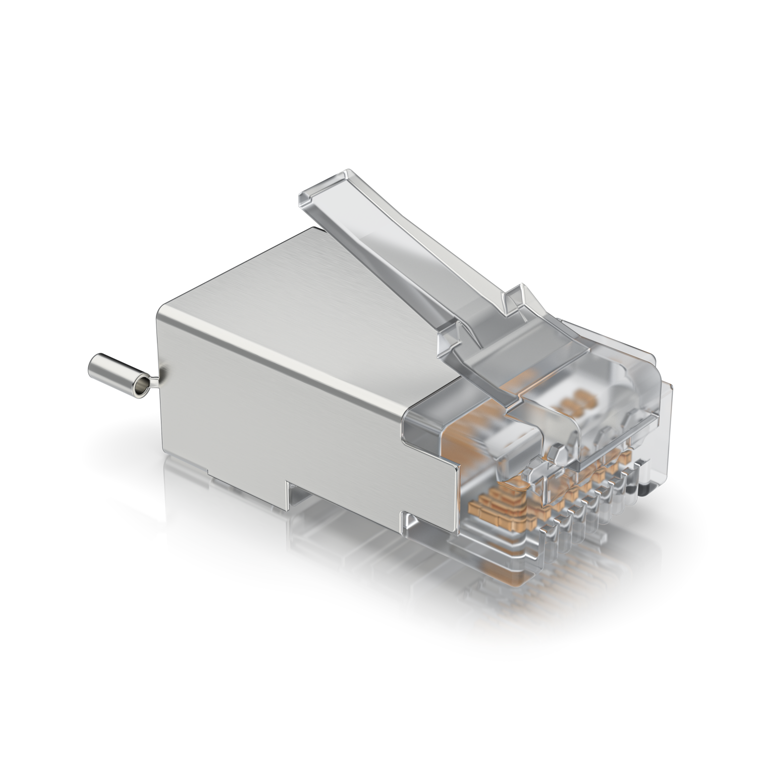 Ubiquiti UISP Surge Protection Connector SHD, 100 Pack, Sheilded Cable RJ45 Connector, Replaces TC-Con