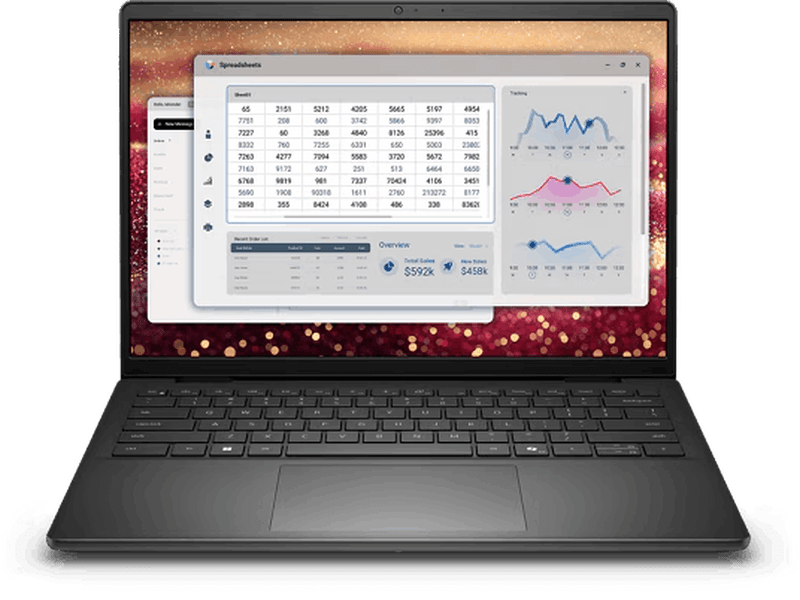 Dell Pro 14 Essential Notebook Ultra 7-255U 16GB 512GB SSD, 14" FHD Laptop, WL, W11 Pro AI , 1YOS