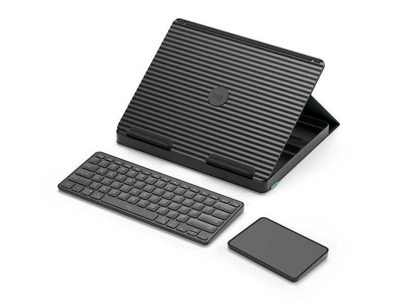 Logitech Casa Pop-Up Desk Foldaway Kit, Classic Chic