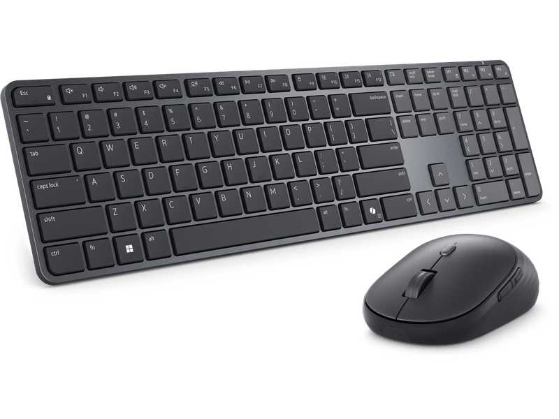 Dell KM726 Pro 7 Slim Wireless Keyboard and Mouse - Black