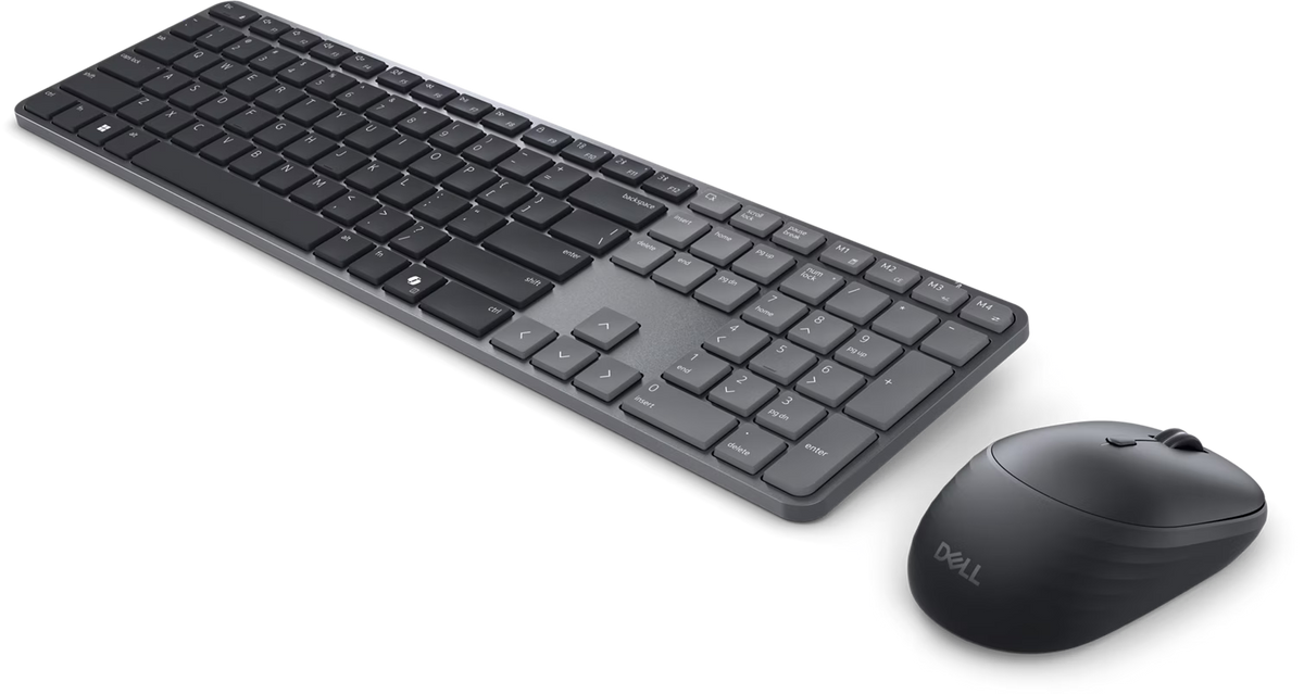 Dell KM726 Pro 7 Slim Wireless Keyboard and Mouse - Black