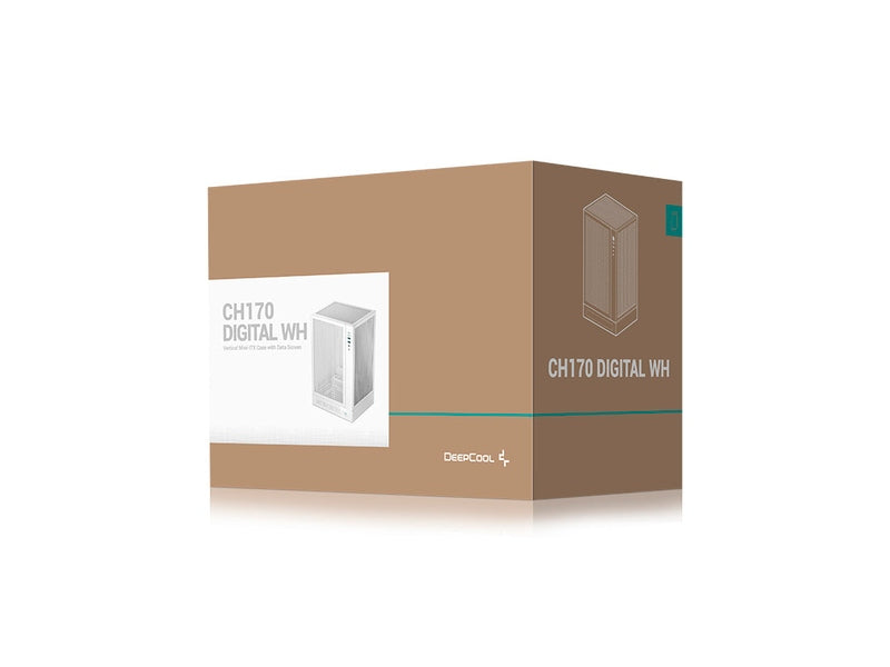 DeepCool CH170 DIGITAL WHT ITX Case