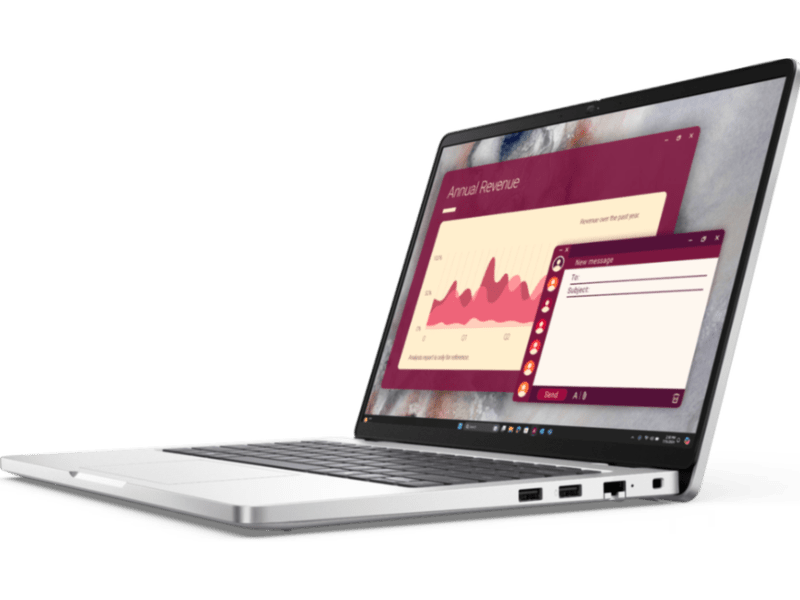 Dell Pro 14 PC14255 14" FHD+ IR Laptop, AMD Ryzen 7-350 AI PRO 16GB 512GB SSD WL W11P 1Y Onsite Warranty BTO602_PC14255_AU