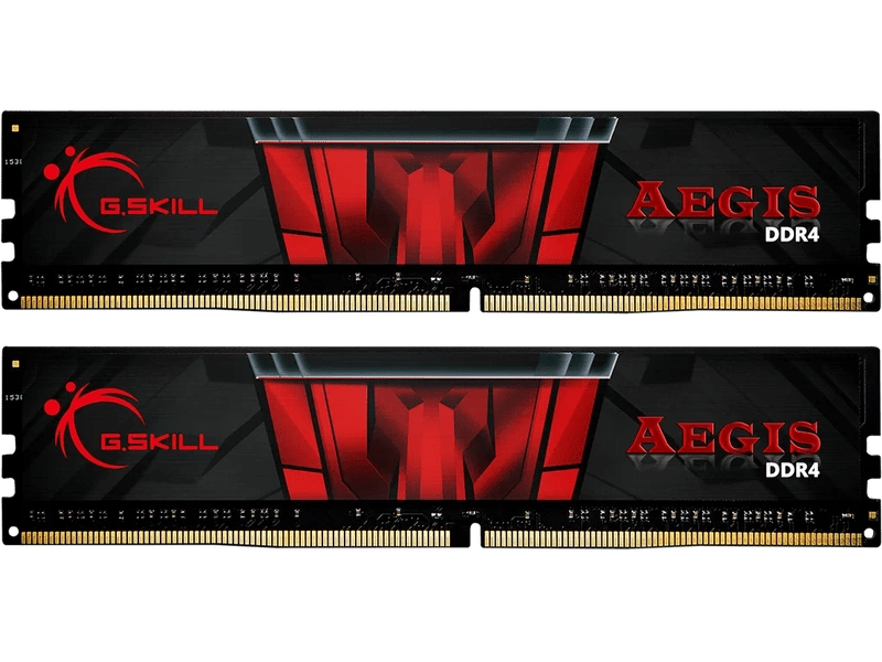 G.SKILL F4-3200C16D-32GIS 32GB 2 x 16GB / PC4-25600 / DDR4 3200 Mhz/ Timings 16-18-18-38/ Voltage 1.35V/ Aegis