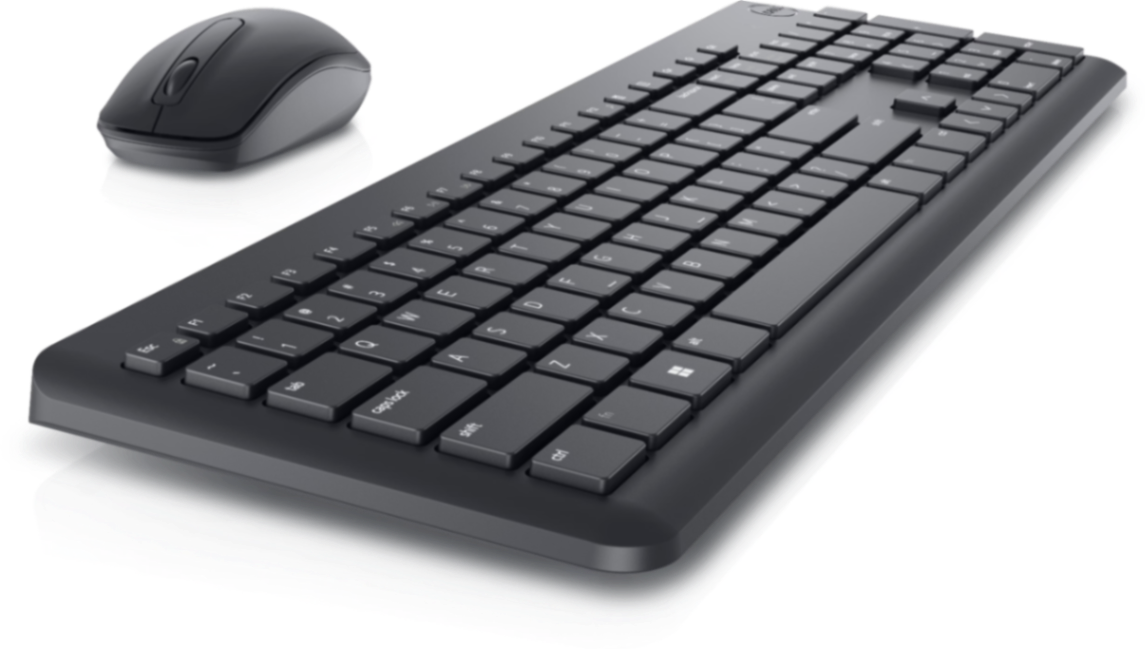 Dell KM3322W Wireless Keyboard and Mouse - Black