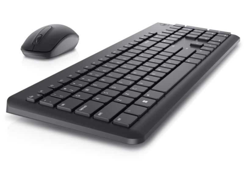 Dell KM3322W Wireless Keyboard and Mouse - Black