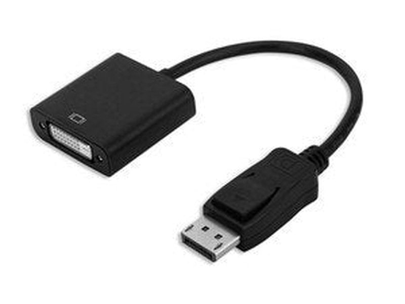 Comsol 20cm DisplayPort Male to Single Link DVI-D Female Adapter