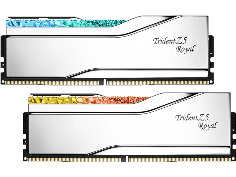 G.SKILL F5-6400J3039G16GX2-TR5S 32GB 2 x 16GB / XMP 3.0/ DDR5 6400 MT/s/ Timings 30-39-39-102/ Voltage 1.4V/ TZ5 ROYAL S.