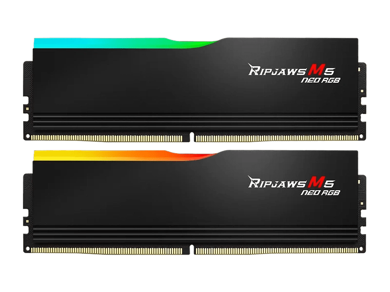 G.SKILL F5-6000J2836G16GX2-RM5NRK 32GB 2 x 16GB / DDR5 6000 MT/s/ Timings 28-36-36-96/ Voltage 1.40 V/ EXPO/ Ripjaws M5 Neo
