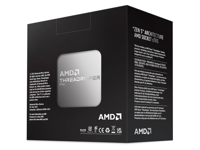 AMD Ryzen Threadripper PRO 9995WX 96-Core 5.4GHz sTR5 CPU Processor