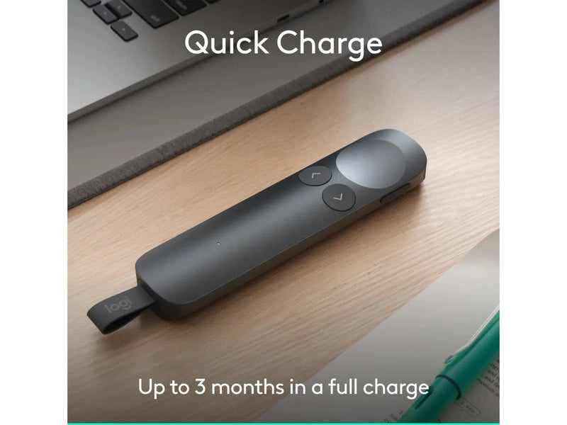 Logitech Spotlight 2 Wireless Presentation Remote - Graphite