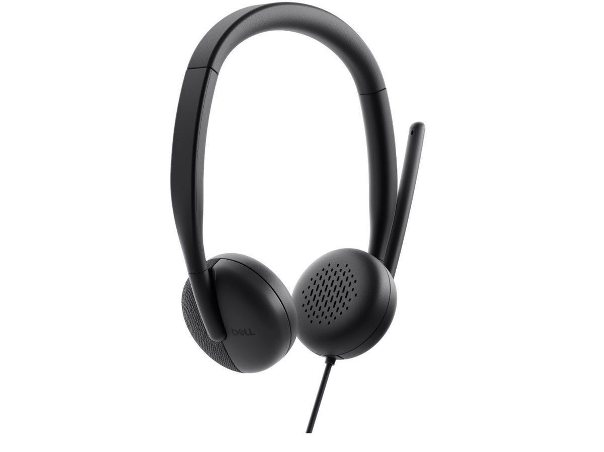 Dell WH3024 Pro Wired Noise-Cancelling Headset - Black
