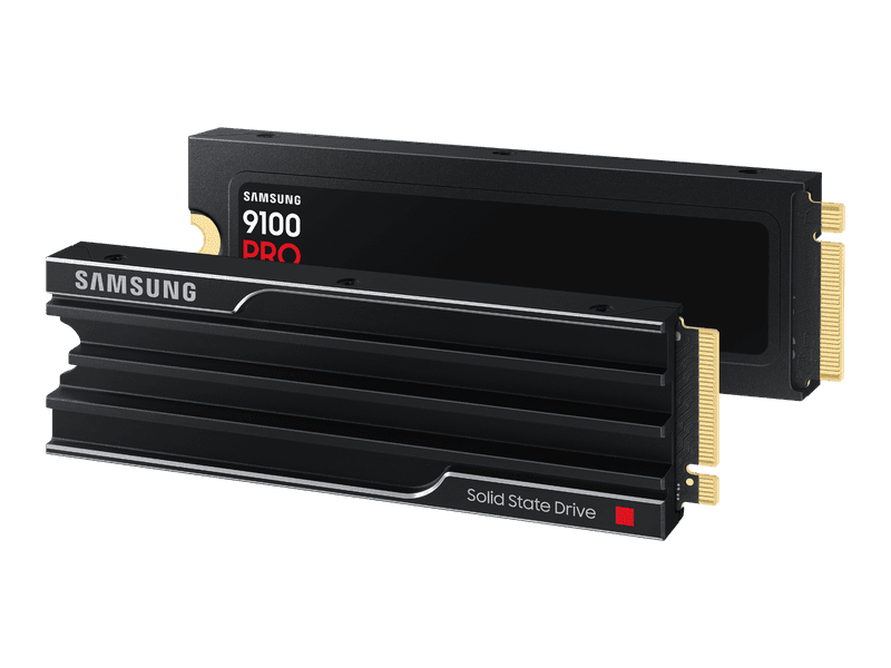 Samsung MZ-VAP4T0BW 9100 PRO 4TB with Heatsink PCIe 5.0 NVMe M.2 SSD